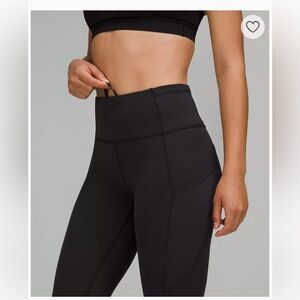 Fast and Free Brushed Fabric High-Rise Tight 28"